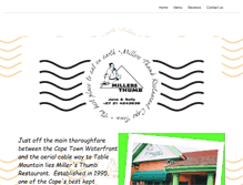 Tablet Screenshot of millersthumb.co.za